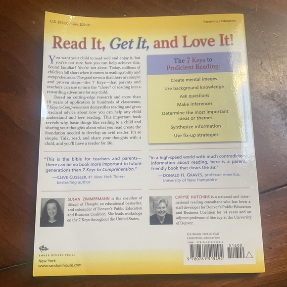 7 Keys to Comprehension Book - Picture 2 of 6